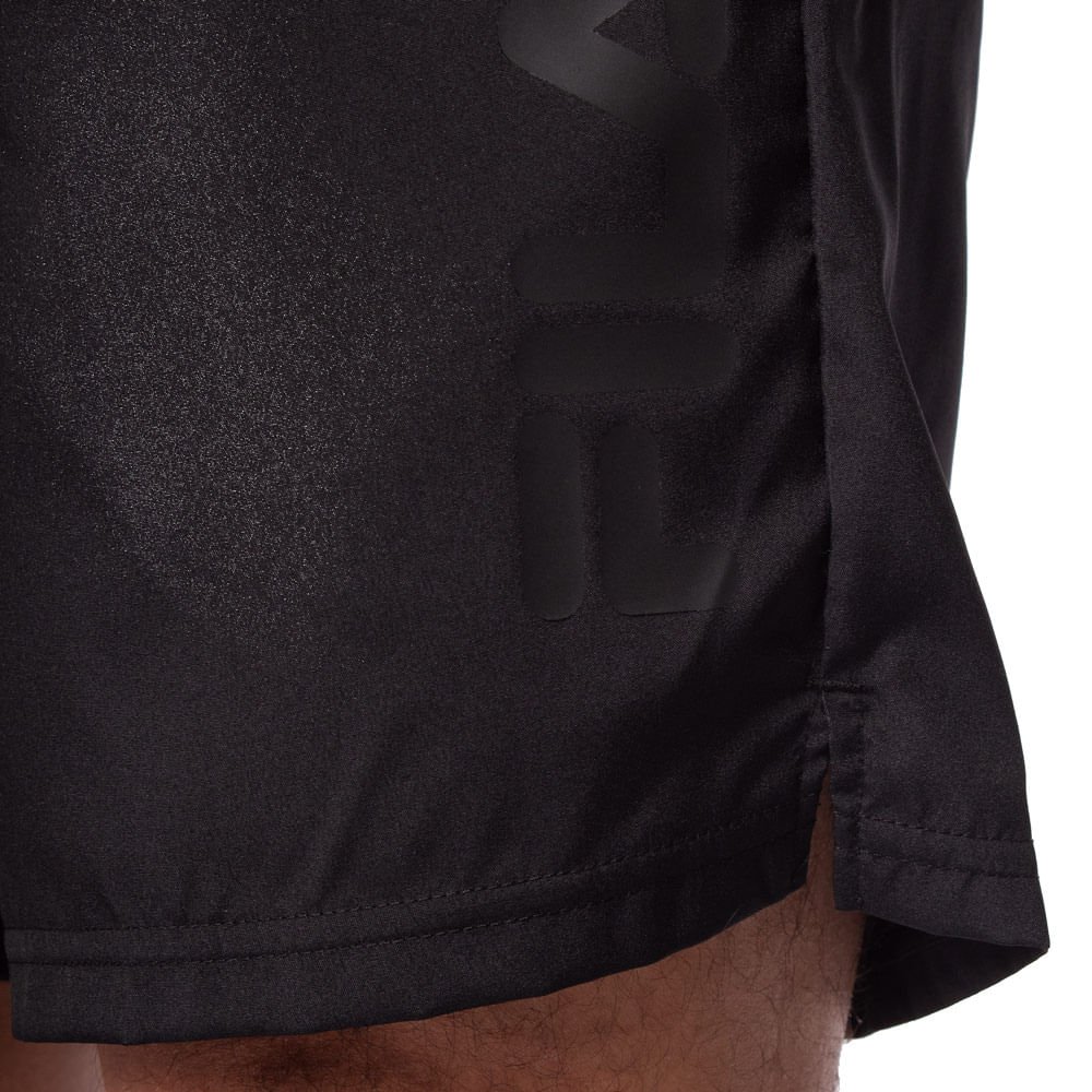 Short Masculino Fila Train 5 Preto Preto 4