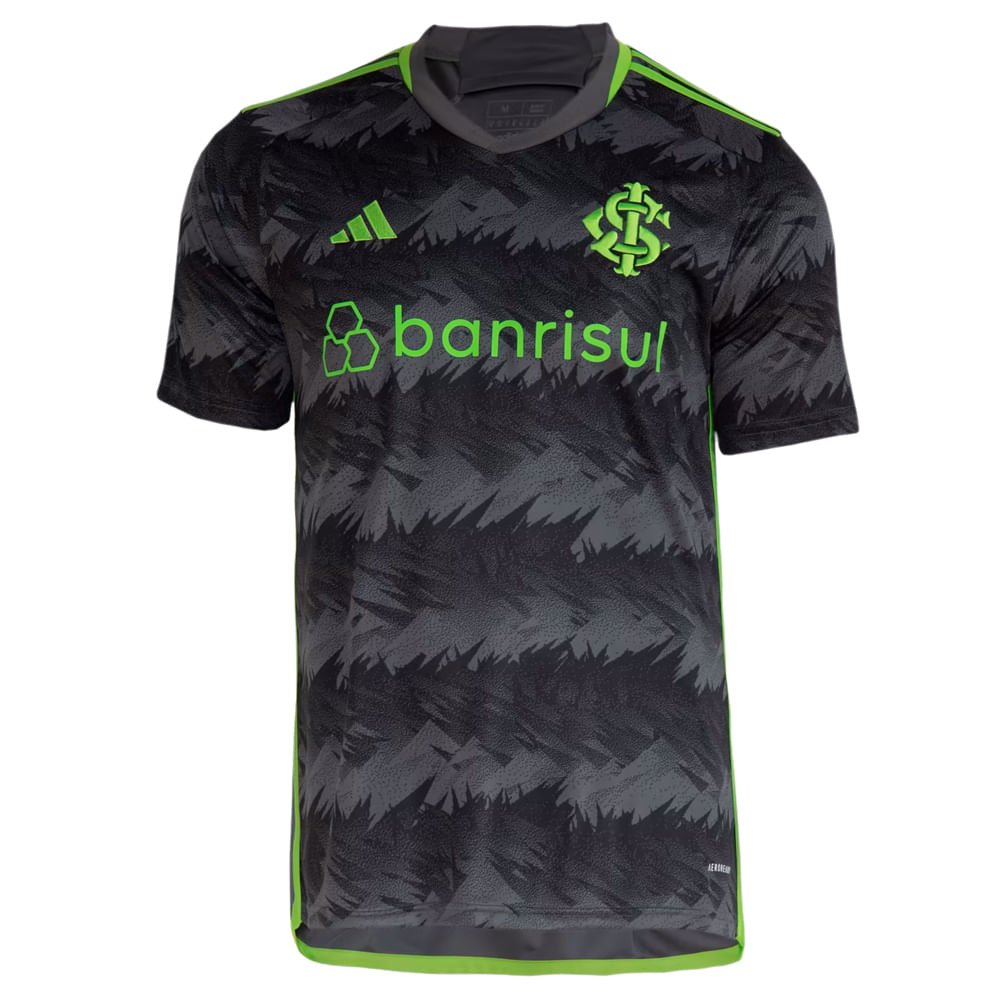 Camisa Masculina Adidas Internacional III 23/24 Cinza/verde