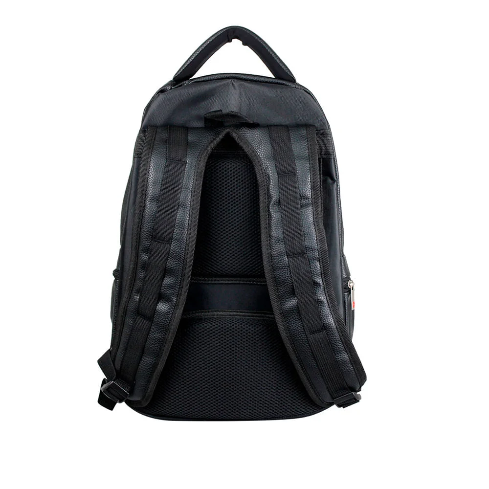 Mochila Executiva Swissland em PU Preto Preto 2