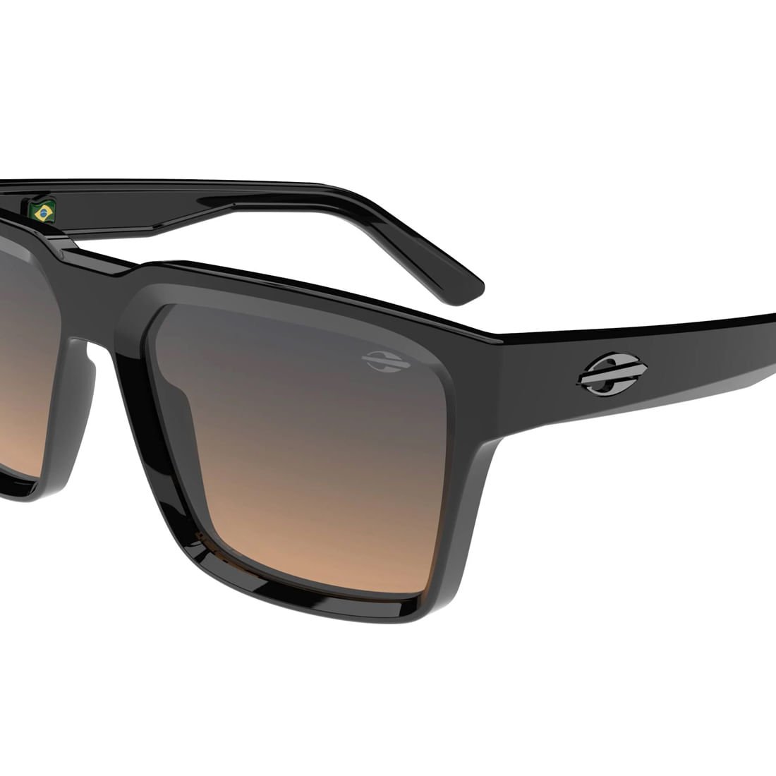 Óculos de Sol Unissex Mormaii Miami Preto Preto 3
