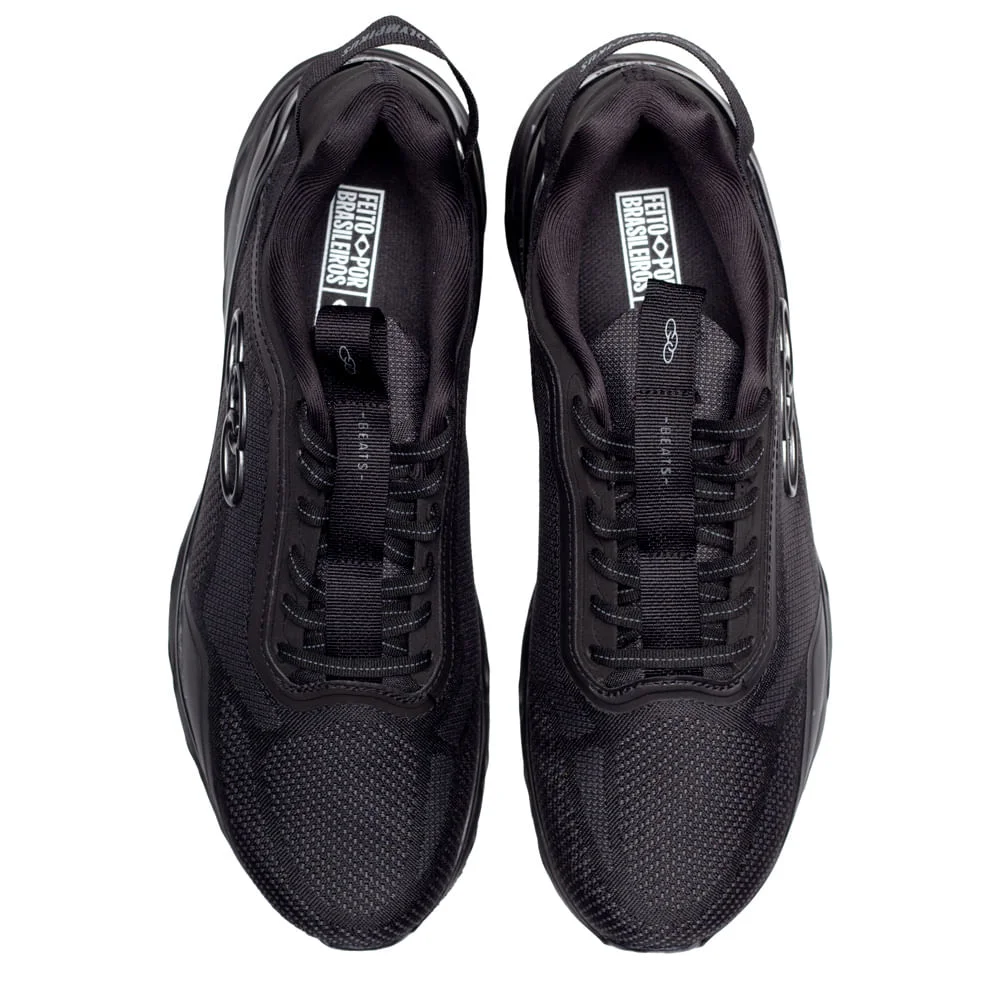Tênis Masculino Olympikus Beats Preto Preto 4