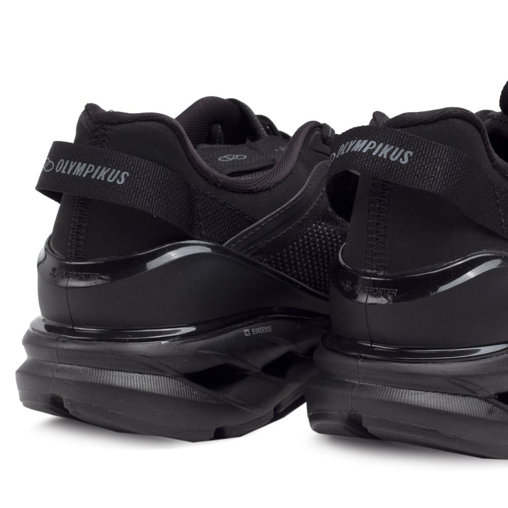 Tênis Masculino Olympikus Beats Preto Preto 5
