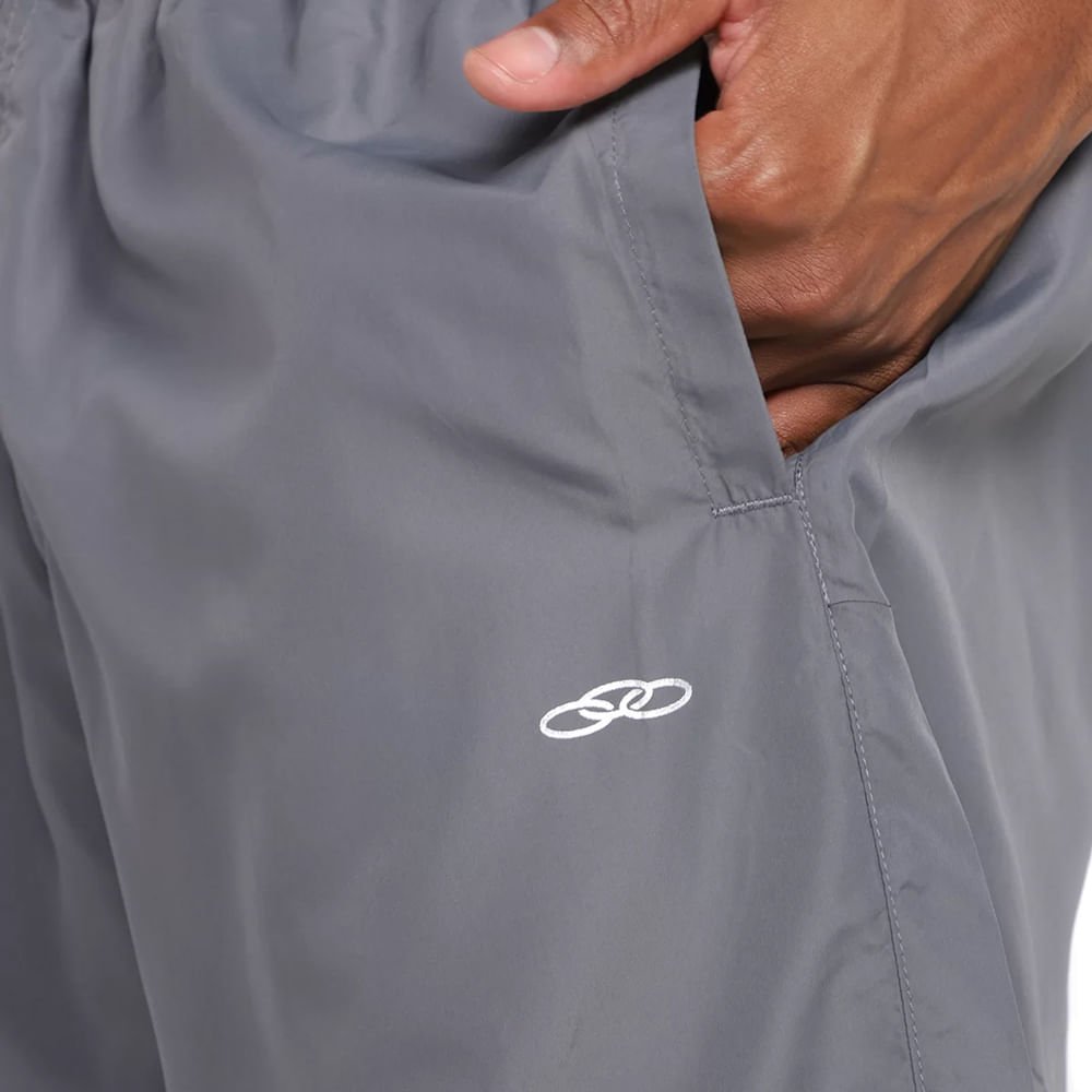 Bermuda Masculina Olympikus Essential Cinza Cinza 3