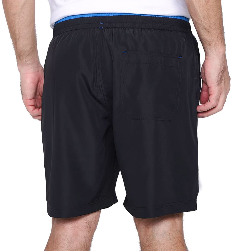 Bermuda Masculina Mizuno Tennis Master Preto Preto 2