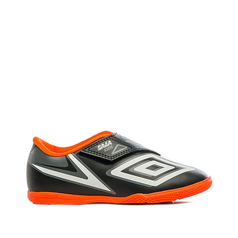Chuteira Futsal Infantil Umbro Sala V Preto/laranja