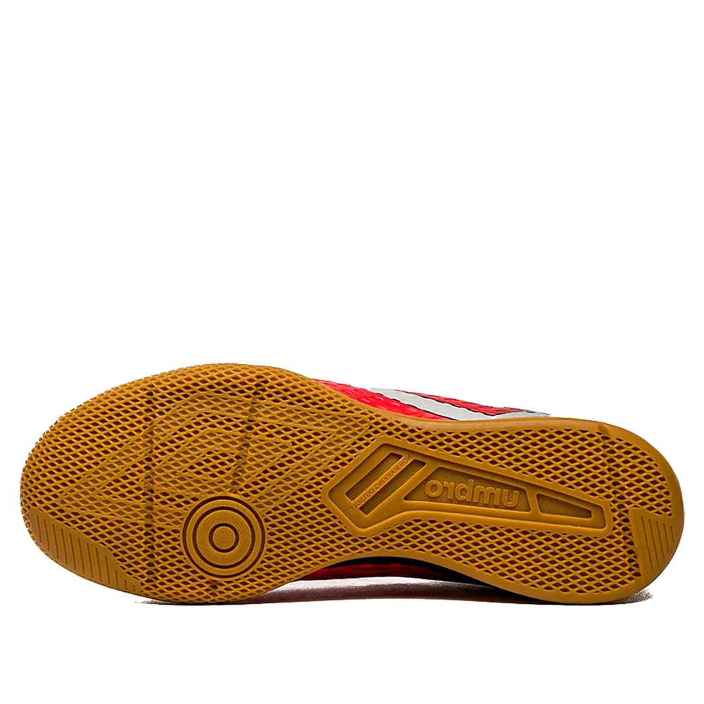 Chuteira Futsal Umbro Warskin Vermelho Vermelho 2