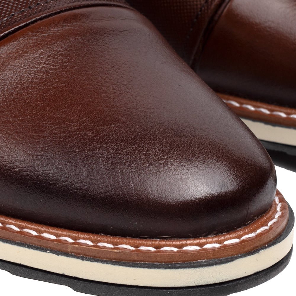 Sapato Masculino Democrata Metropolitan Oliver Marrom Marrom 5