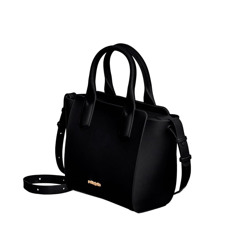 Bolsa Feminina Petite Jolie Shappe III Preto Preto 2