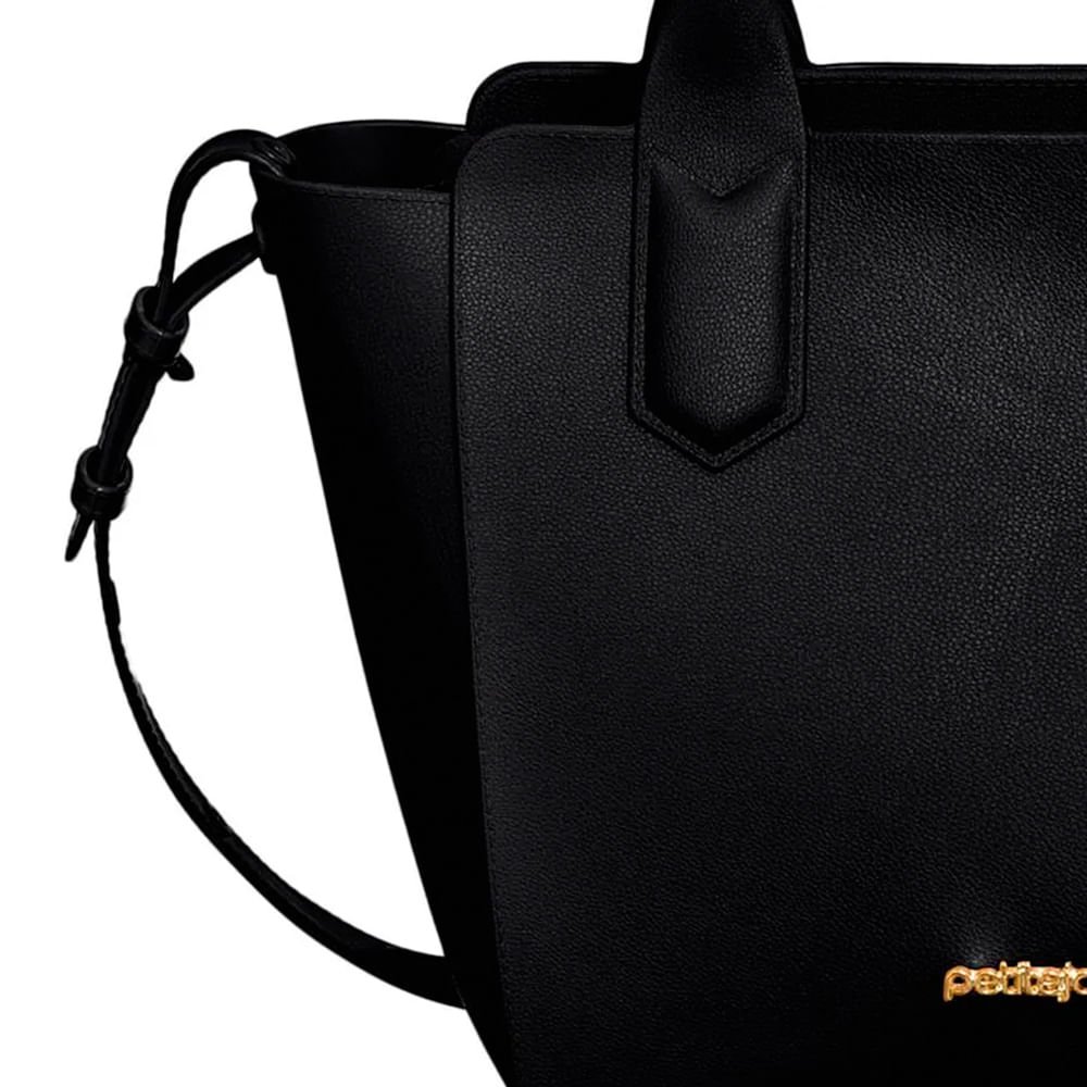 Bolsa Feminina Petite Jolie Shappe III Preto Preto 3
