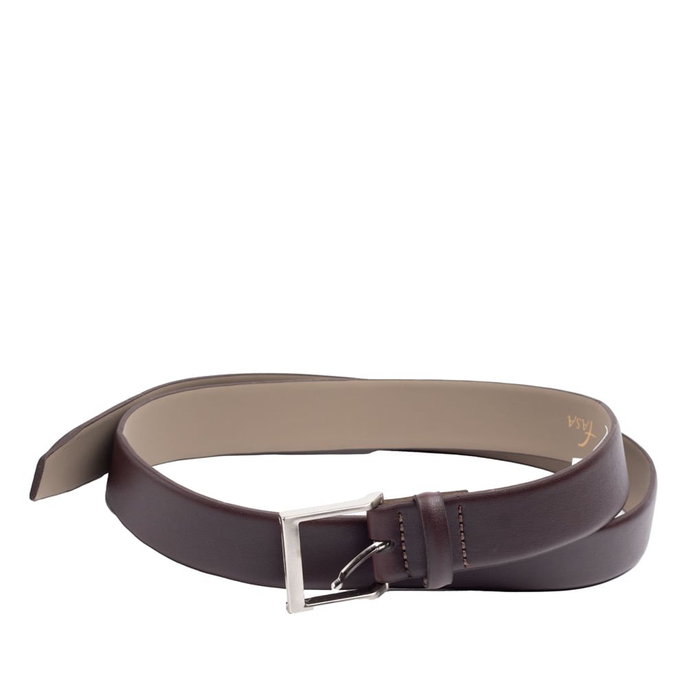 Cinto Masculino Fasa Fasolo Y070102 Marrom Marrom 3