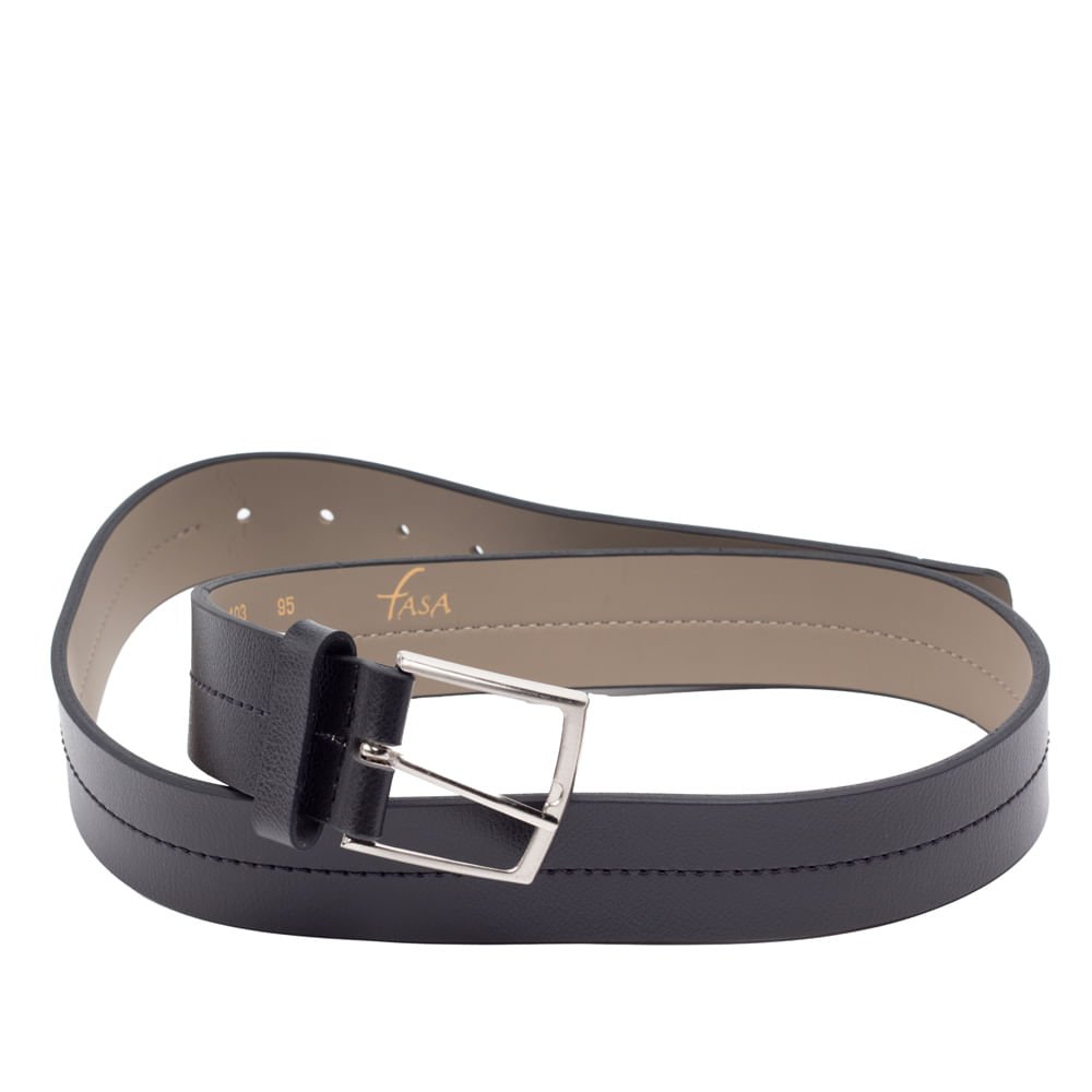 Cinto Masculino Fasa Fasolo Y073103 Preto Preto 3