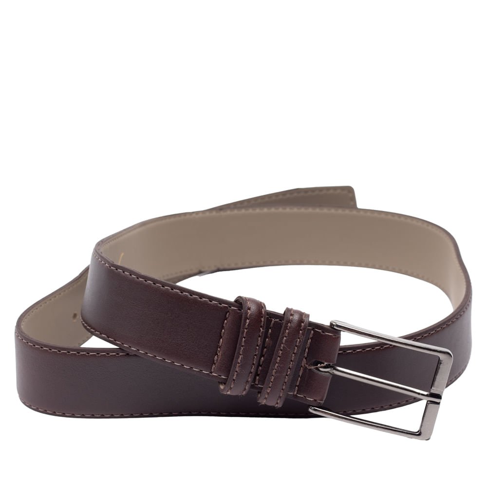Cinto Masculino Fasa Fasolo Y072102 Marrom Escuro Marrom Escuro 3