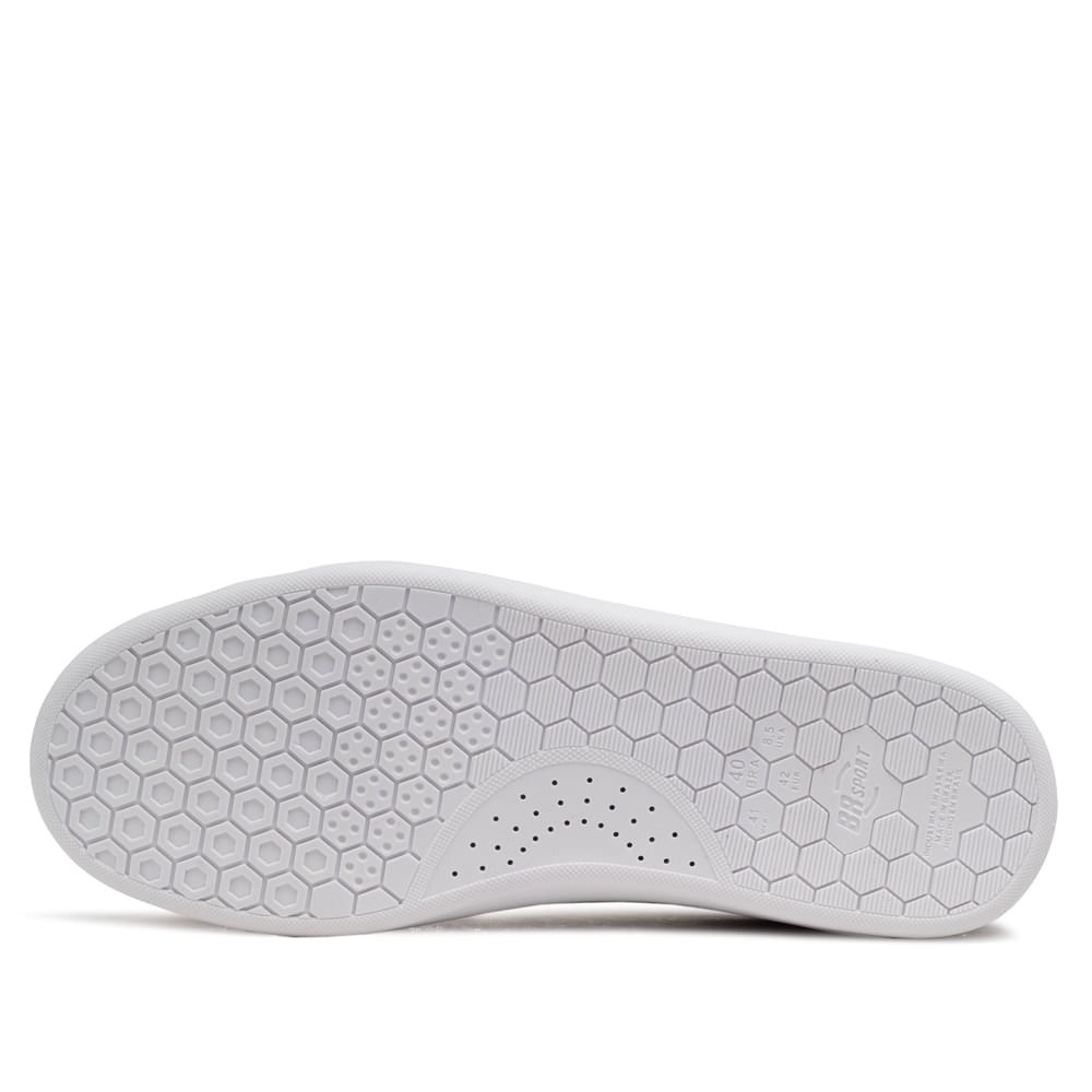 Sapatênis Masculino BR Sport Recortes Branco/cinza Branco/Cinza 2