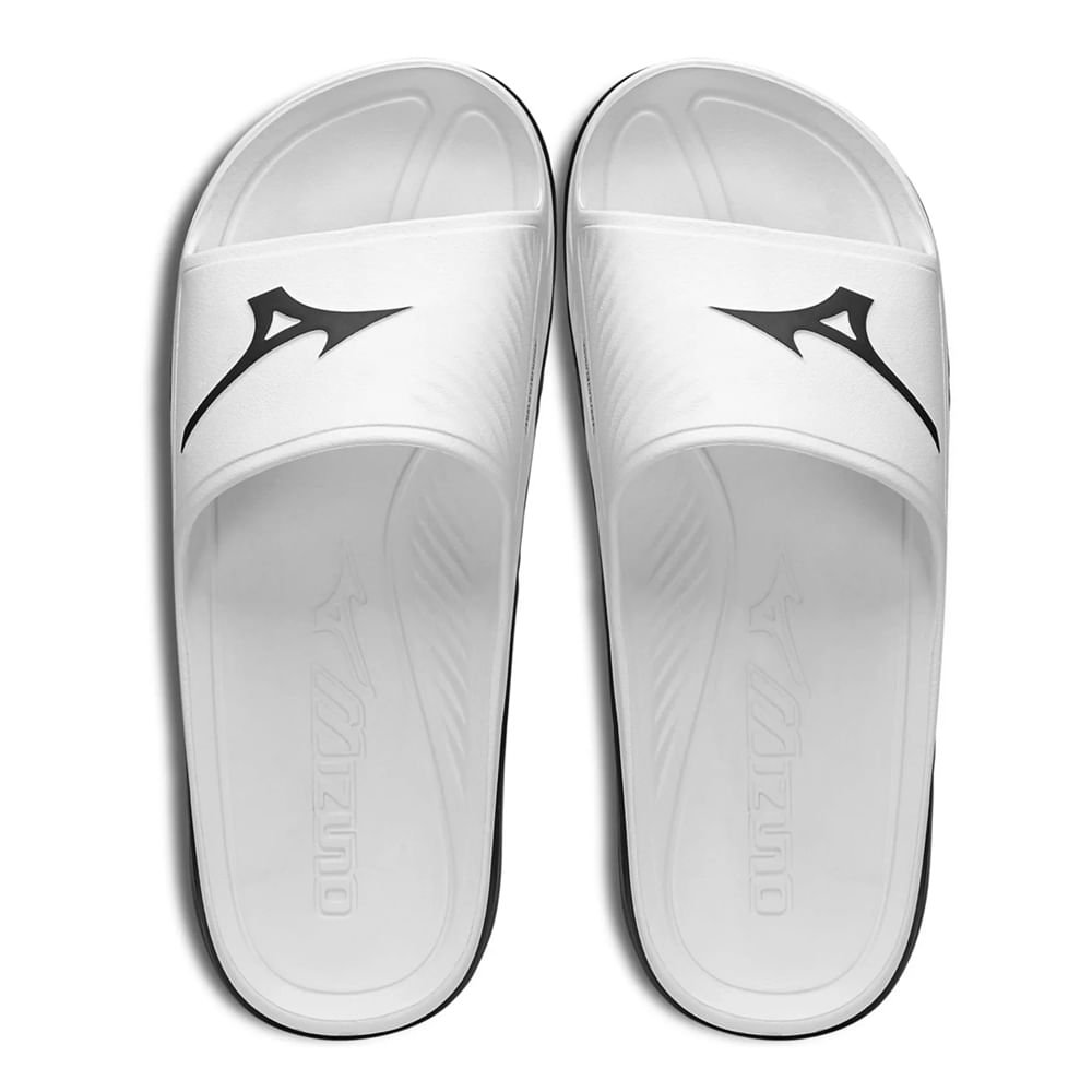 Chinelo Slide Masculino Mizuno Enerzy Branco/preto