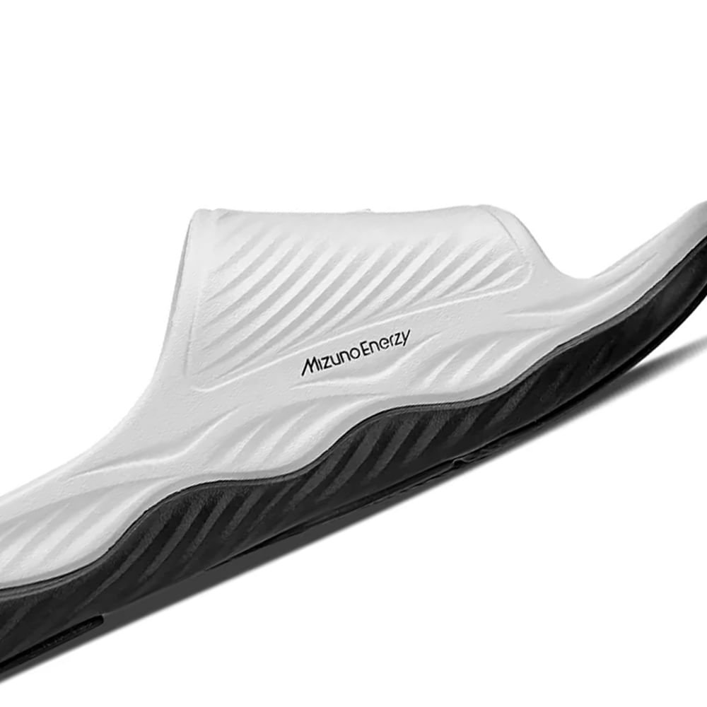 Chinelo Slide Masculino Mizuno Enerzy Branco/preto Multicores 4