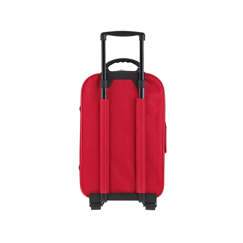 Mala de Bordo Tonin Linha Copacabana Pequena Vermelho Vermelho 3
