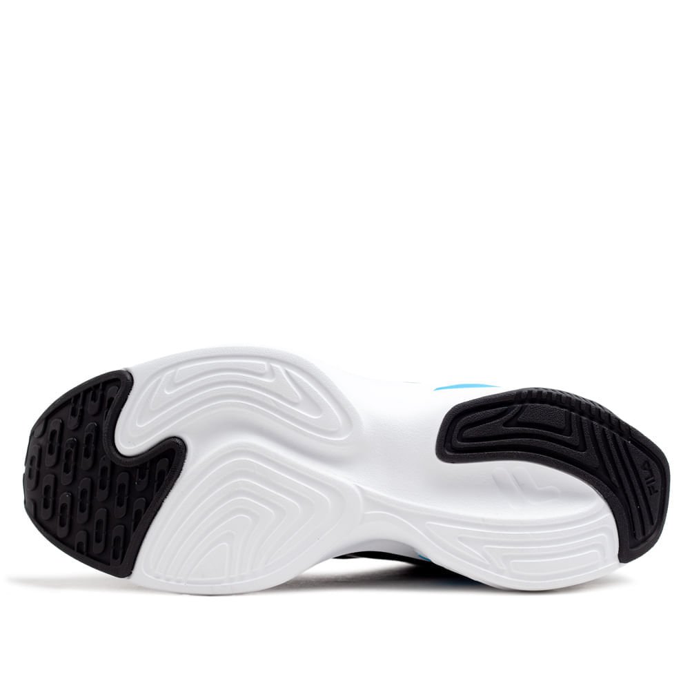 Tênis Masculino Fila Recovery Preto/azul Preto/Azul 2