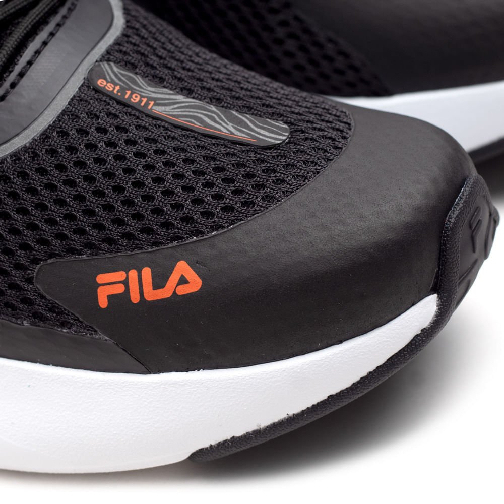 Tênis Masculino Fila Recovery Preto/azul Preto/Azul 6