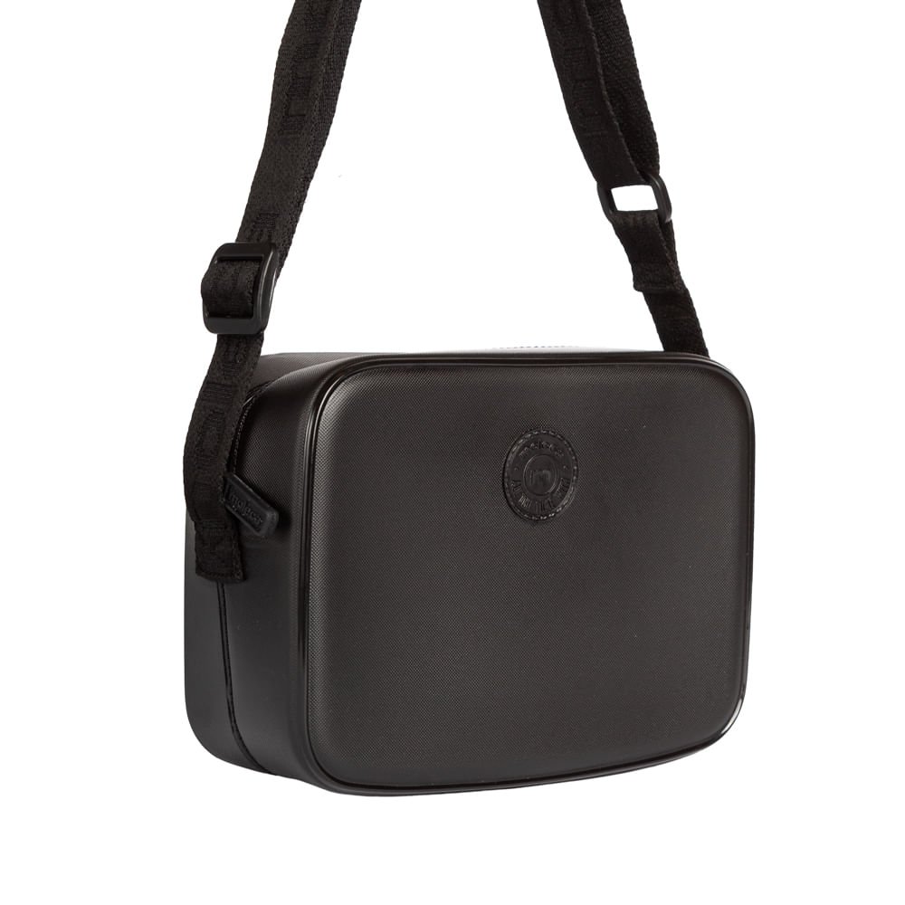 Bolsa Feminina Moleca Transversal Preto Preto 2