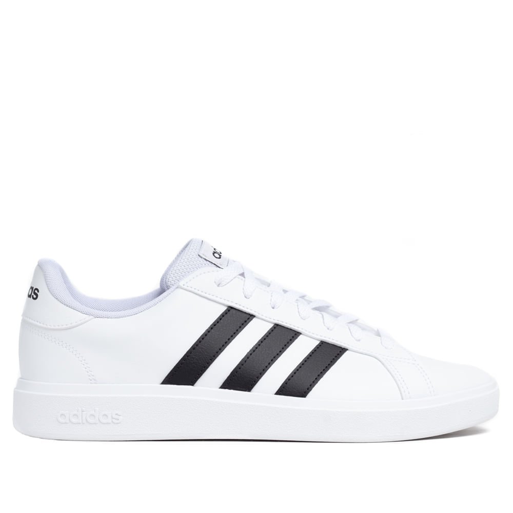 Tênis Masculino Adidas Grand Court Base 2.0 Branco/preto
