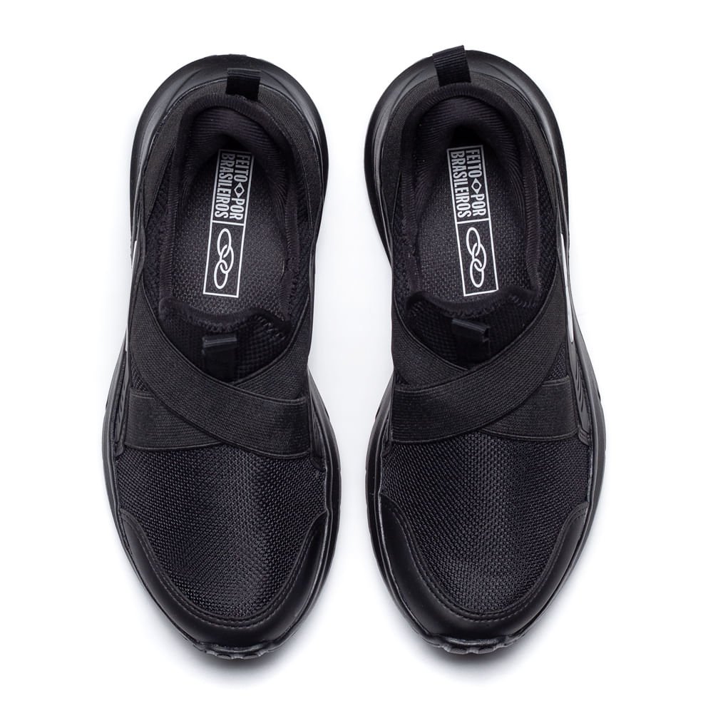 Tênis Infantil Olympikus Stream 253 Preto Preto 4