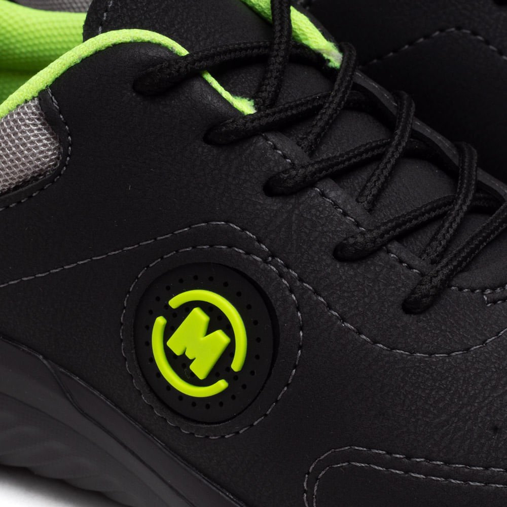 Tênis Infantil Molekinho Napa Preto/cinza Preto/Cinza 5