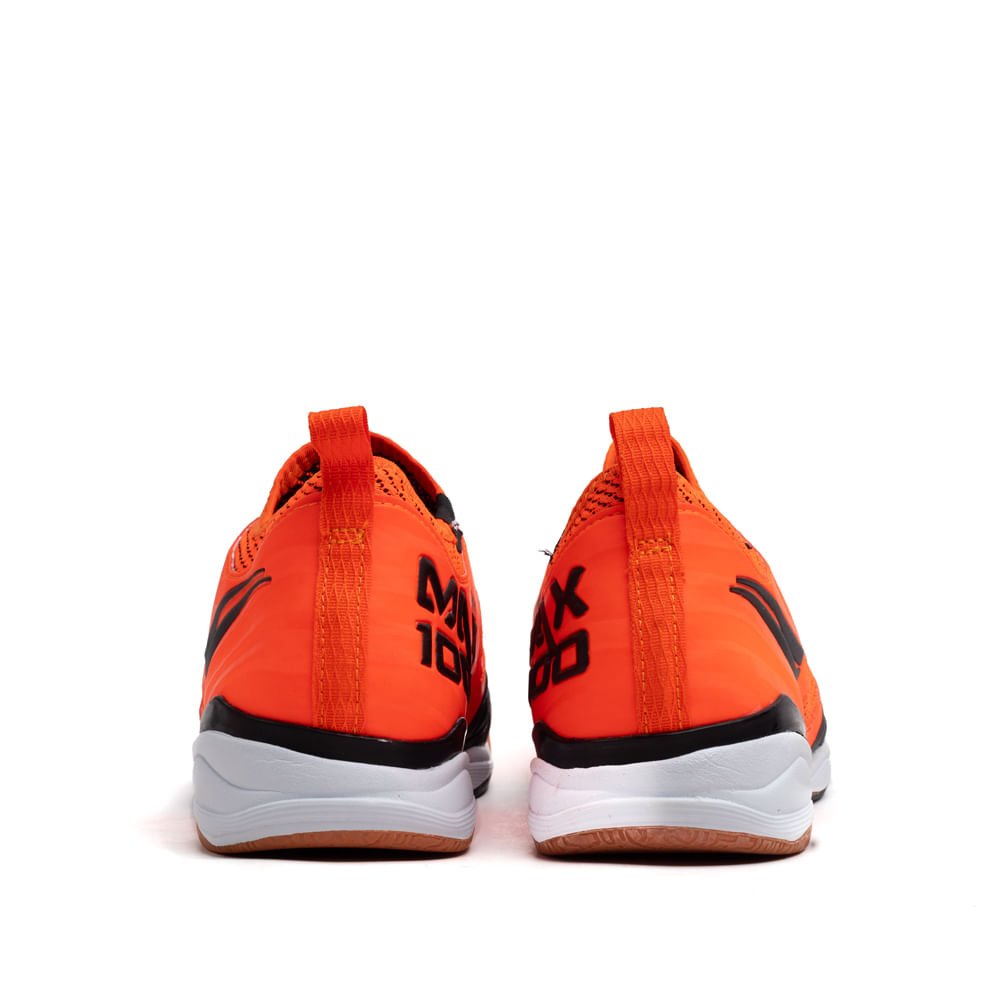 Chuteira Futsal Penalty Max 1000 Ecoknit Laranja Laranja 3