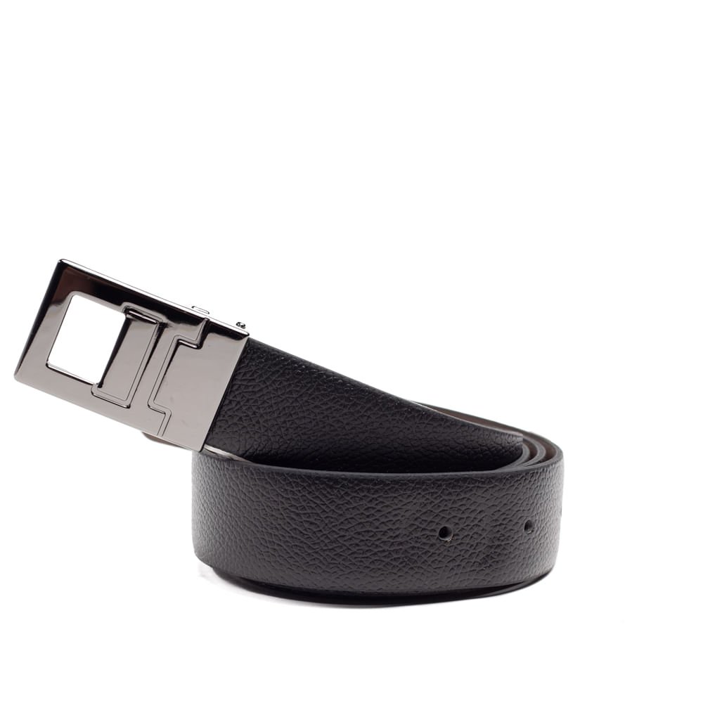 Cinto Masculino Fasolo G020144 Preto-café