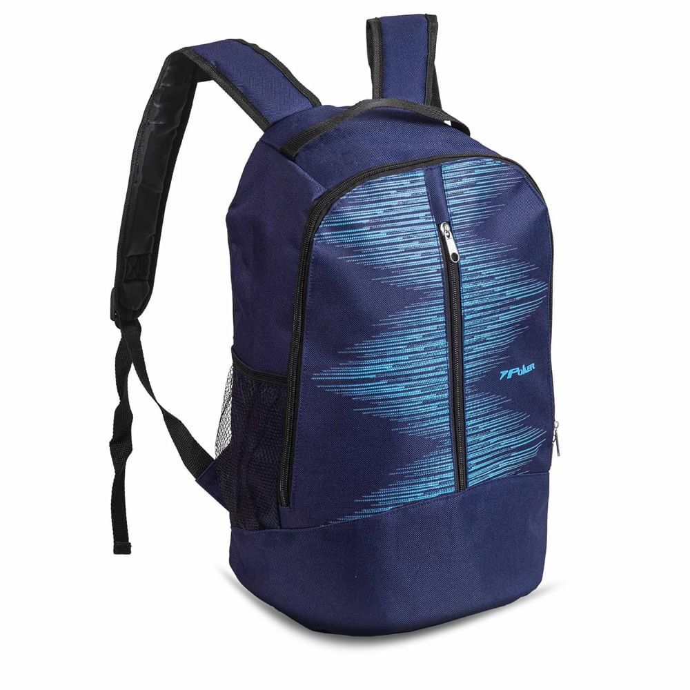 Mochila Unissex Poker Sigma Marinho Azul 4