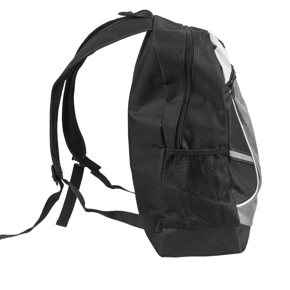 Mochila Poker Sport Dakar Preto/cinza Preto 4