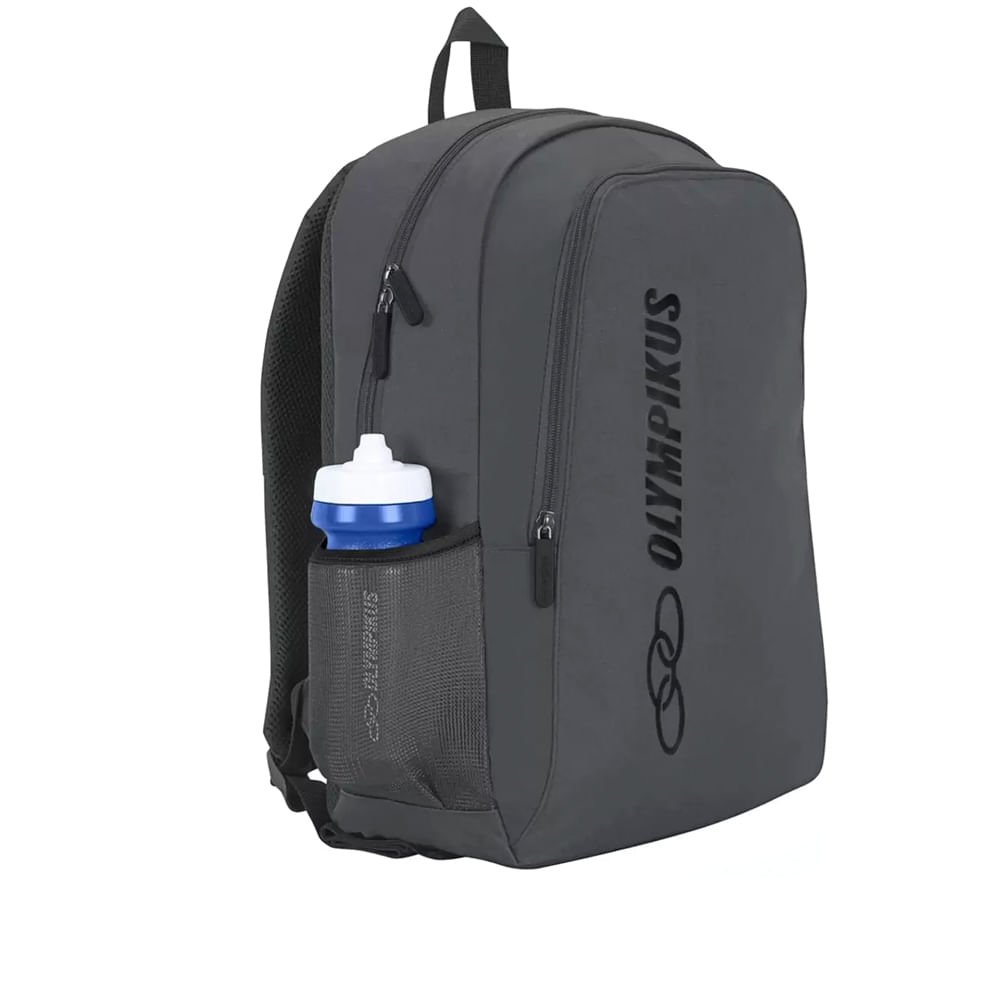 Mochila Unissex Olympikus Essential Cinza Escuro Cinza 4