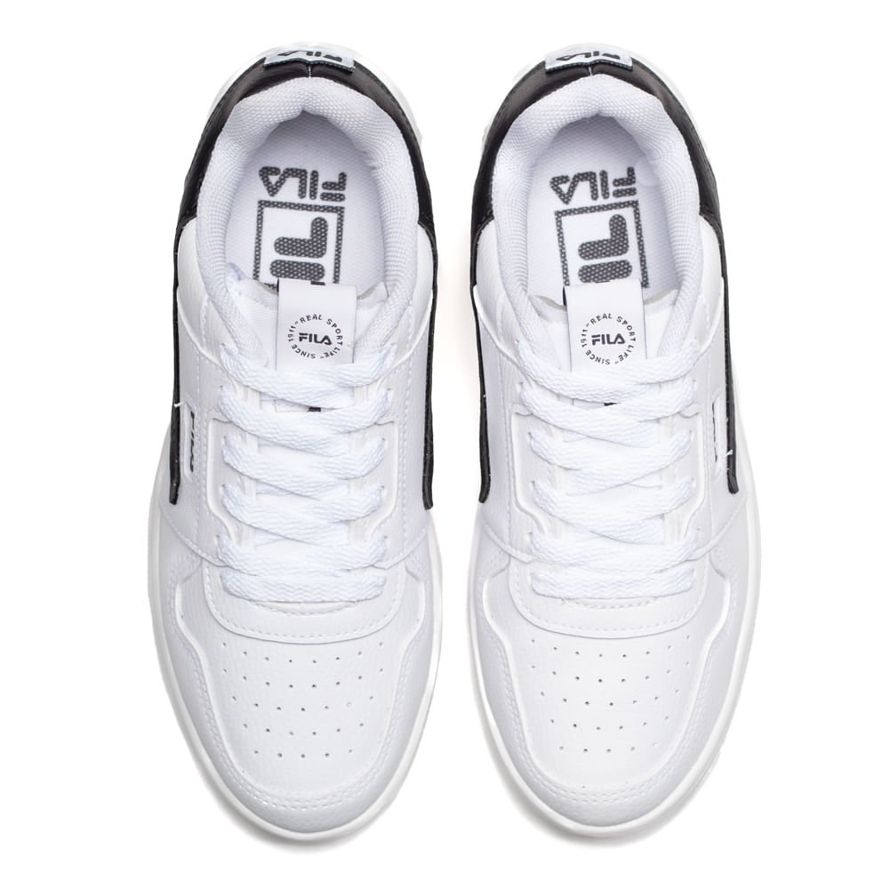 Tênis Feminino Fila ACD Classic Branco/preto Branco/Preto 4