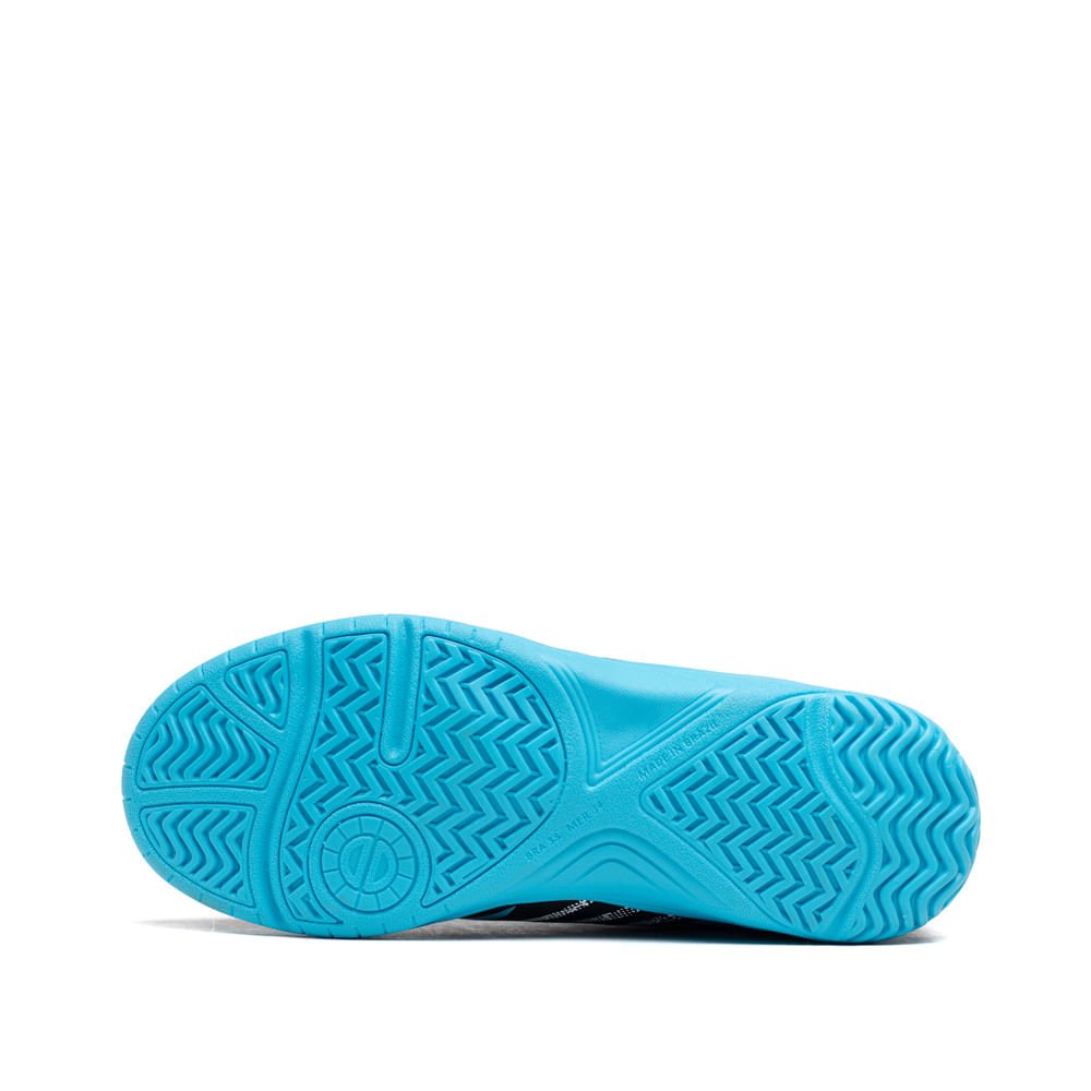 Chuteira Futsal Infantil Dray Preto/azul Preto/Azul 2