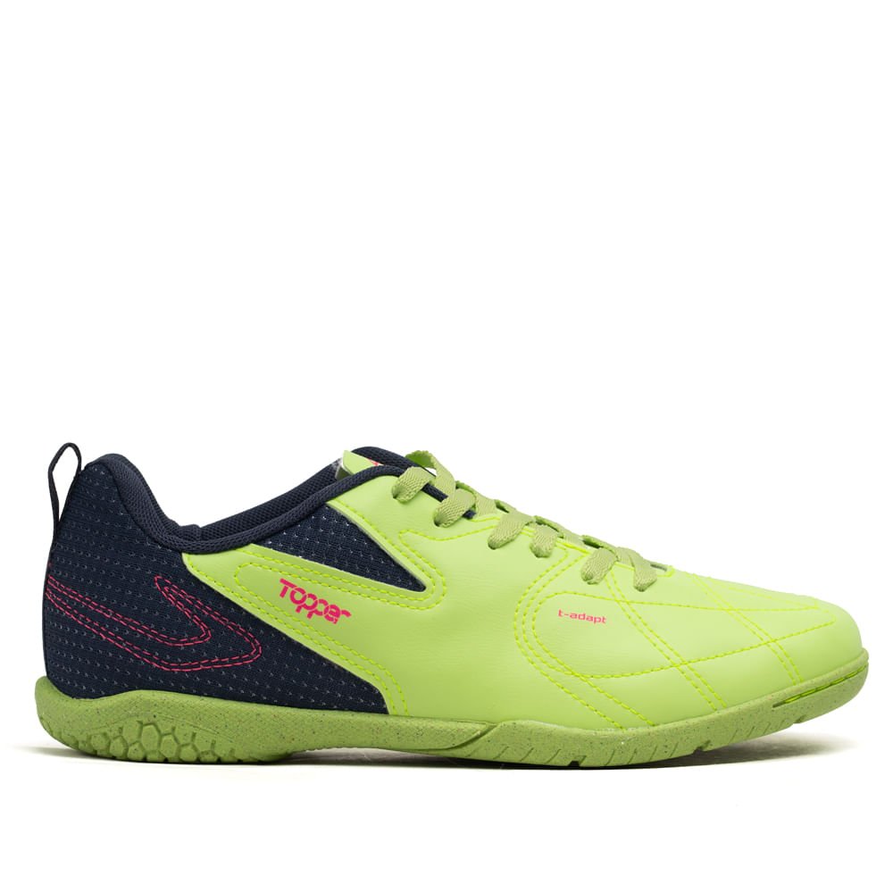 Chuteira Futsal Topper Capita II Verde/preto Verde/Preto 1