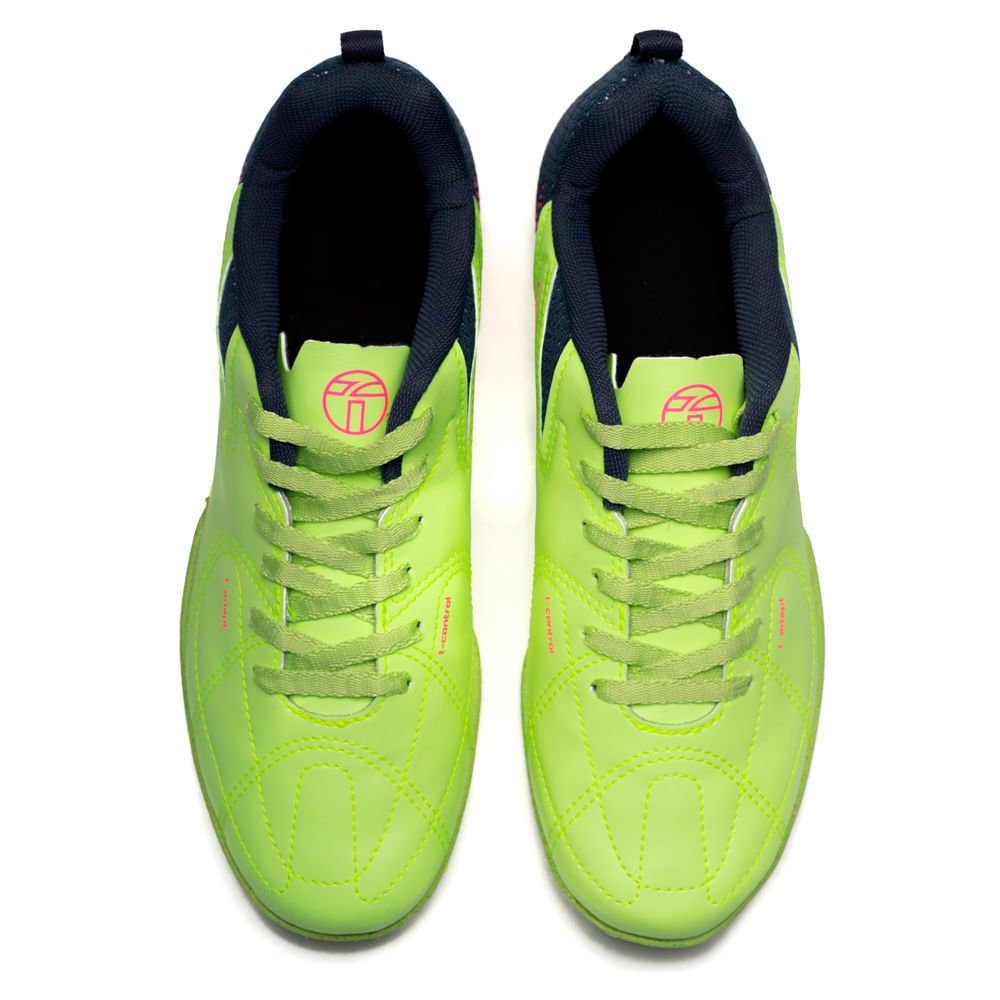 Chuteira Futsal Topper Capita II Verde/preto Verde/Preto 4