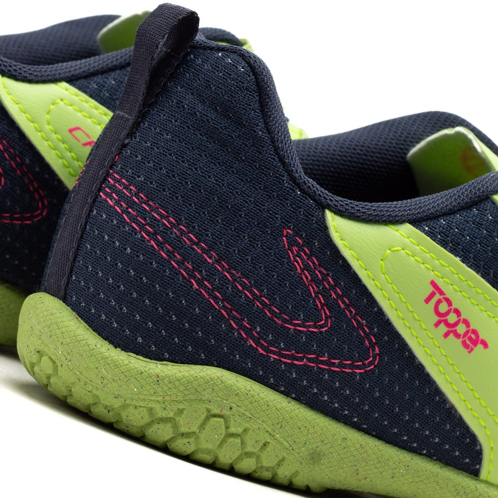 Chuteira Futsal Topper Capita II Verde/preto Verde/Preto 6