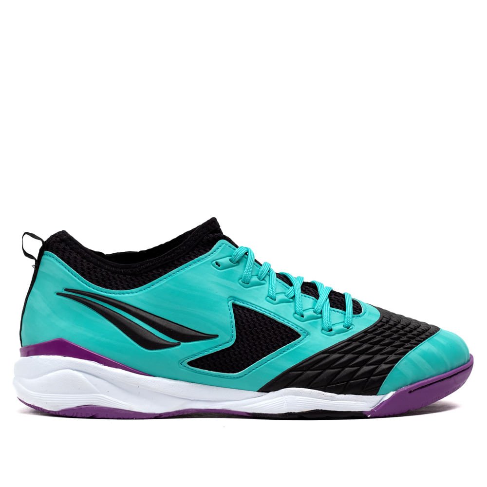 Chuteira Futsal Penalty Max 1000 Ecoknit Verde/preto