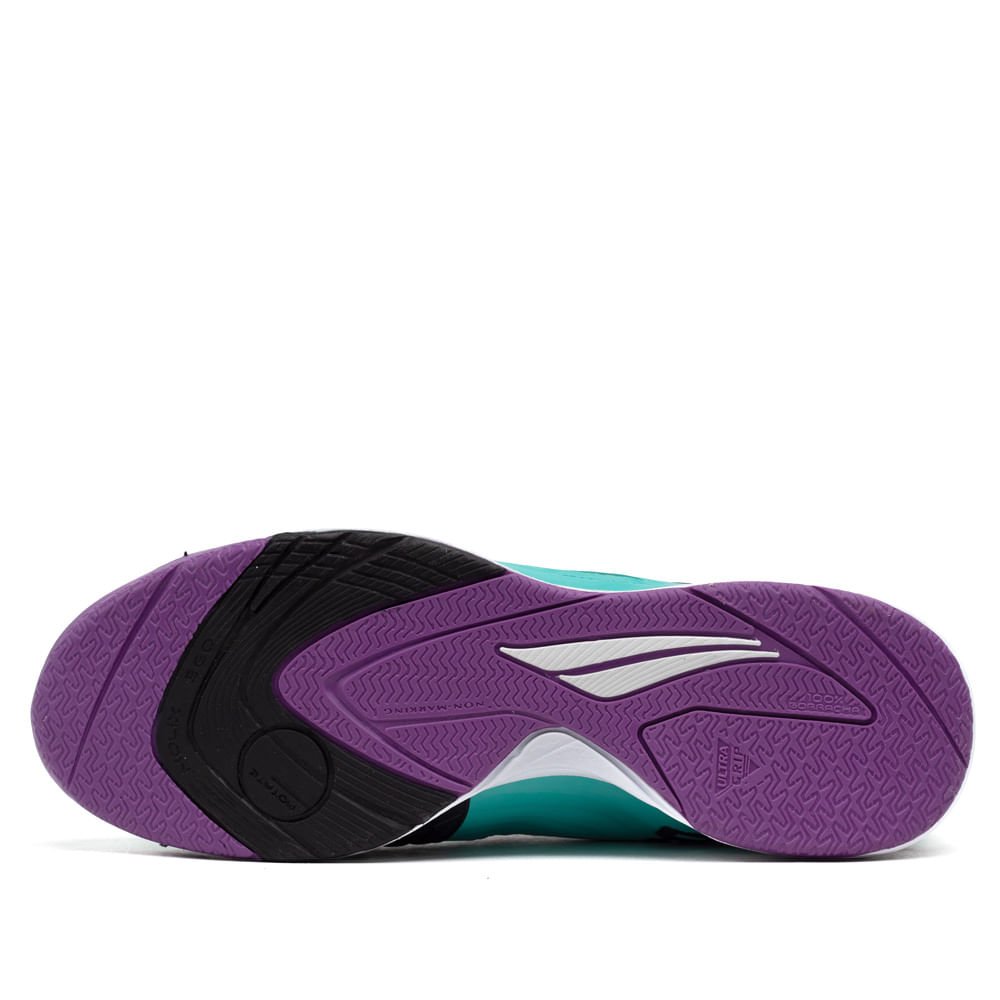 Chuteira Futsal Penalty Max 1000 Ecoknit Verde/preto Azul 2