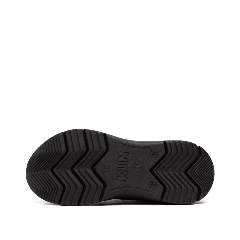 Tênis Infantil Klin New Sport Elástico Preto/verde Preto/Verde 2