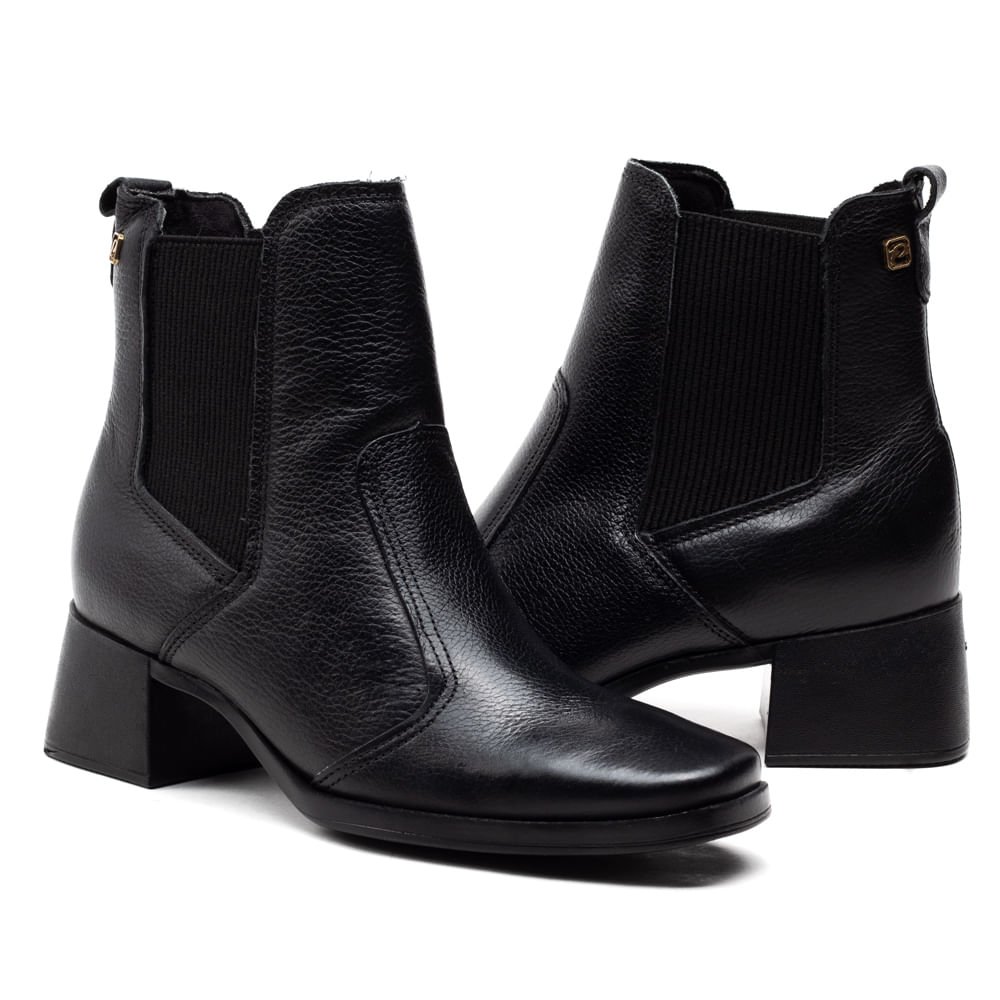 Bota Pegada Feminina Feminino Preto 5