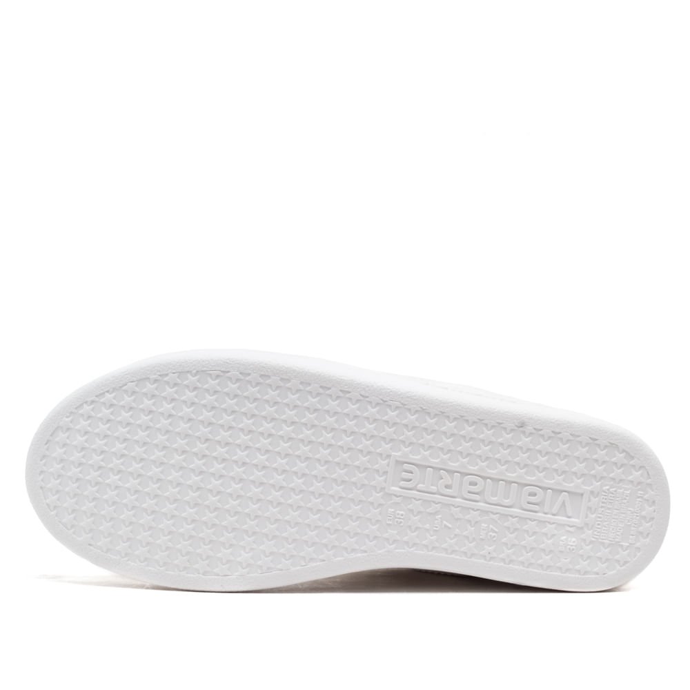 Tênis Via Marte Feminino com Pingente Estrela Branco 2