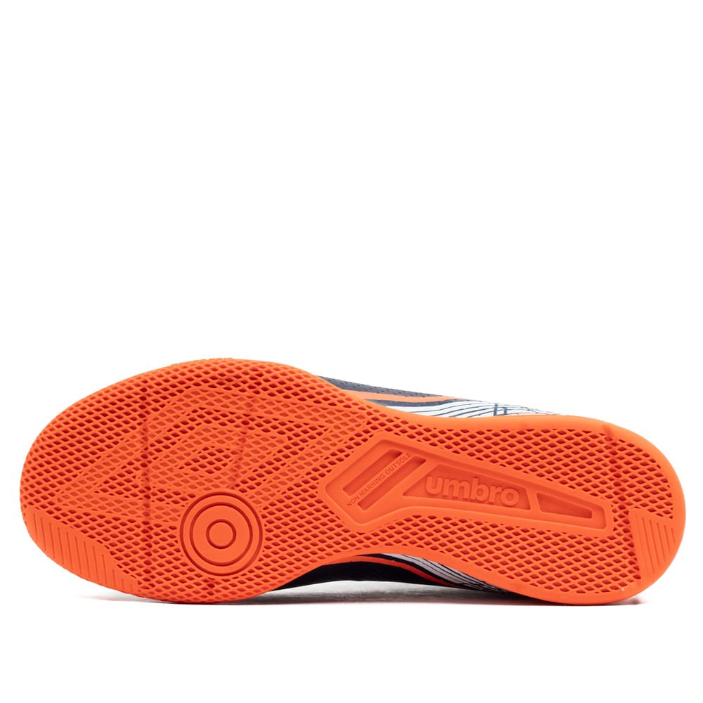 Chuteira Futsal Umbro Force Marinho/laranja Azul Marinho/Laranja 2