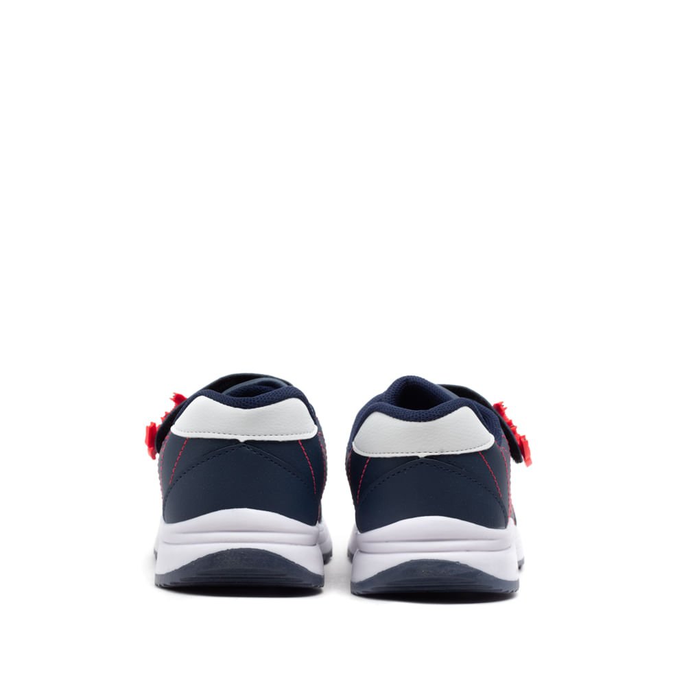 Tênis Infantil Club Happy Action Aranha Marinho Azul Marinho 3