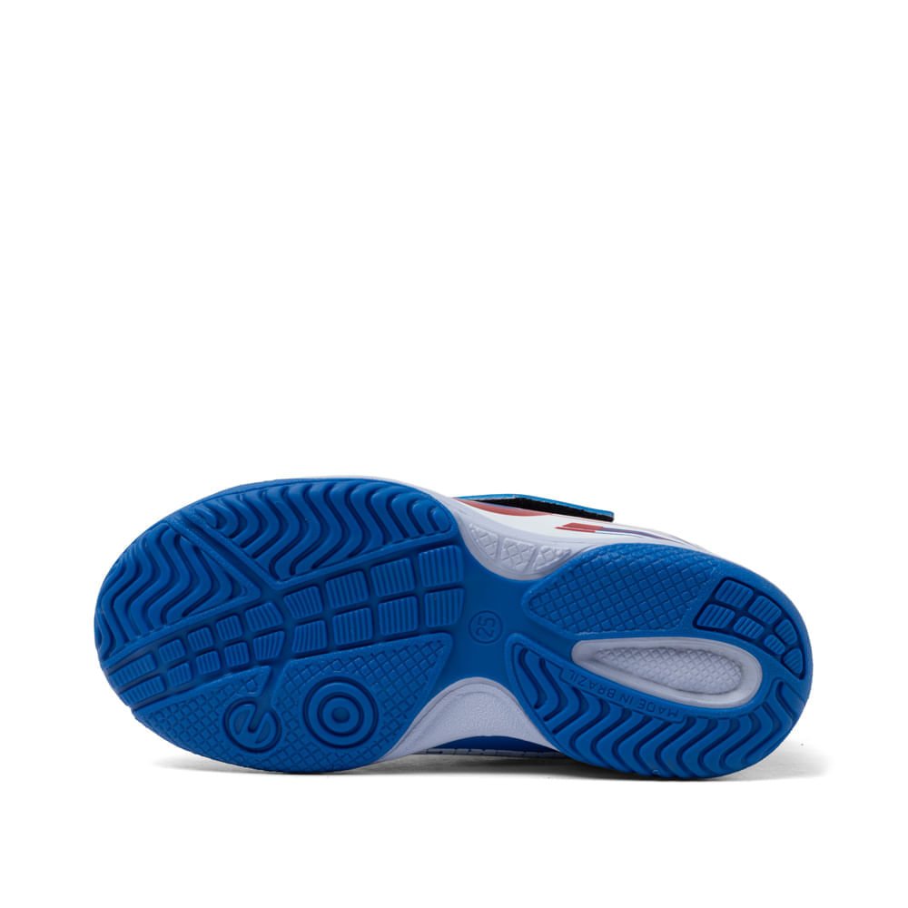 Tênis Infantil Marvel Capitão América Calce Fácil Azul Azul 2