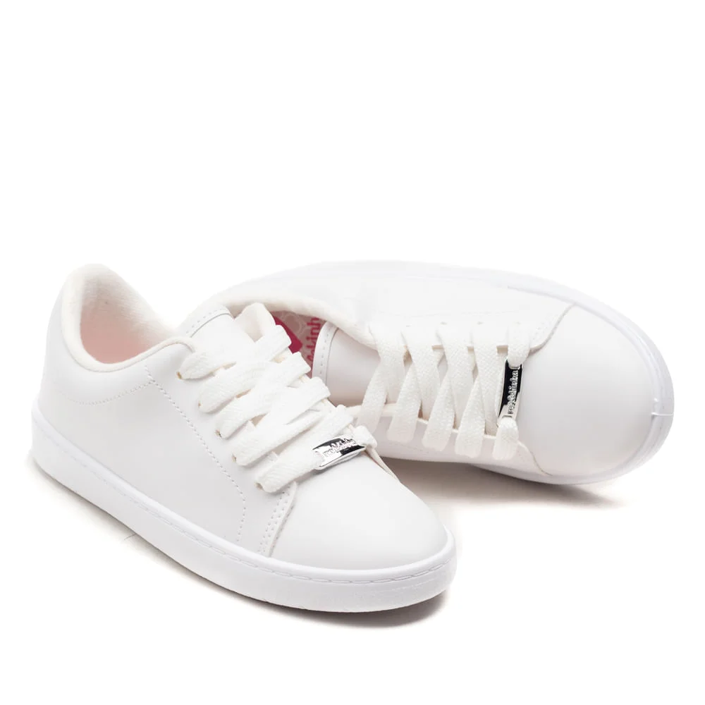 Tênis Infantil Molekinha Casual Branco Branco 5