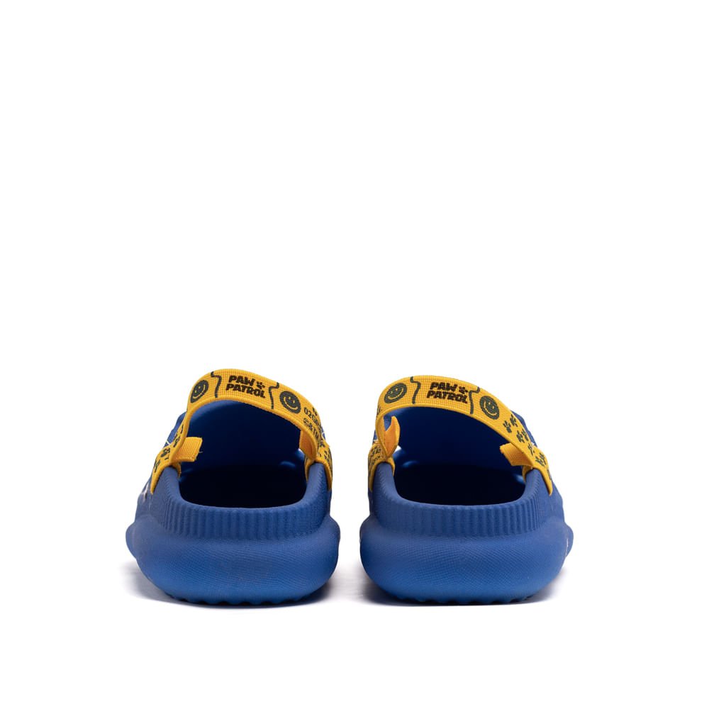 Sandália Babuche Infantil Grendene Patrulha Canina Baby Azul/amarelo Azul/Amarelo 3