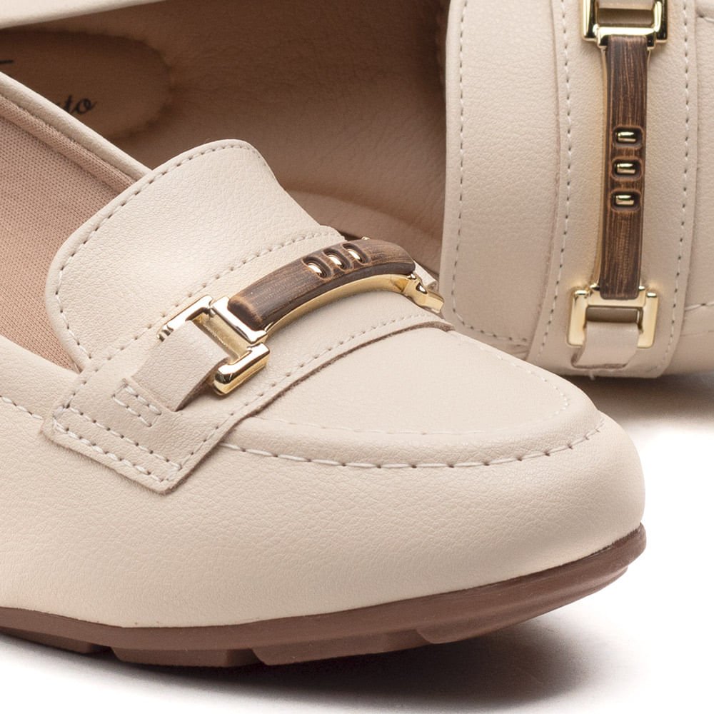 Sapato Feminino Modare Creme Creme 6
