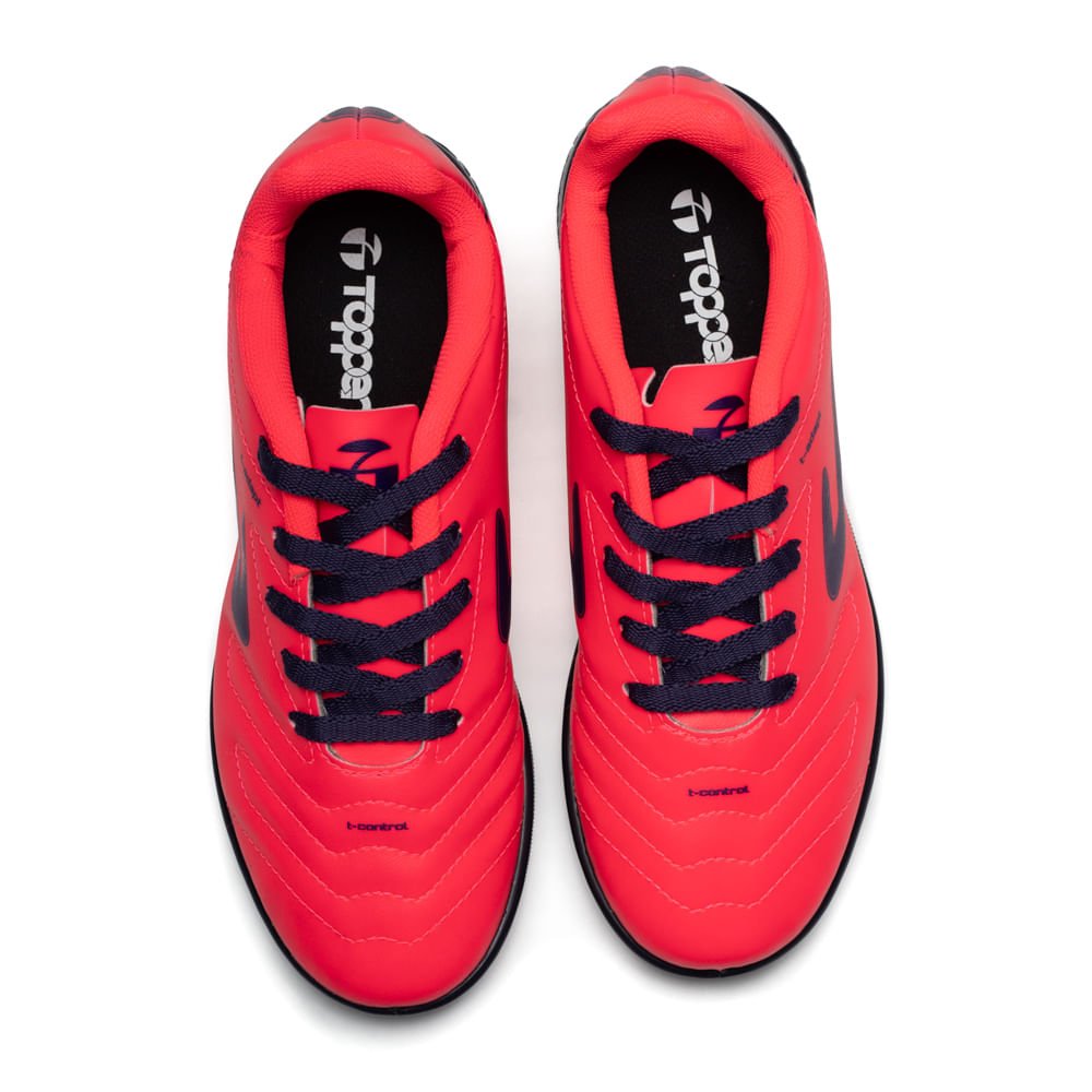 Chuteira Society Feminina Topper Cup VIl Pink/marinho Rosa/Azul Marinho 4