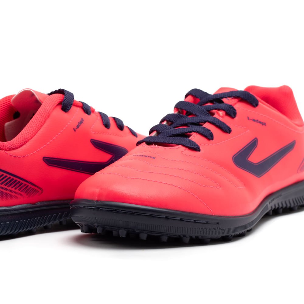 Chuteira Society Feminina Topper Cup VIl Pink/marinho Rosa/Azul Marinho 5