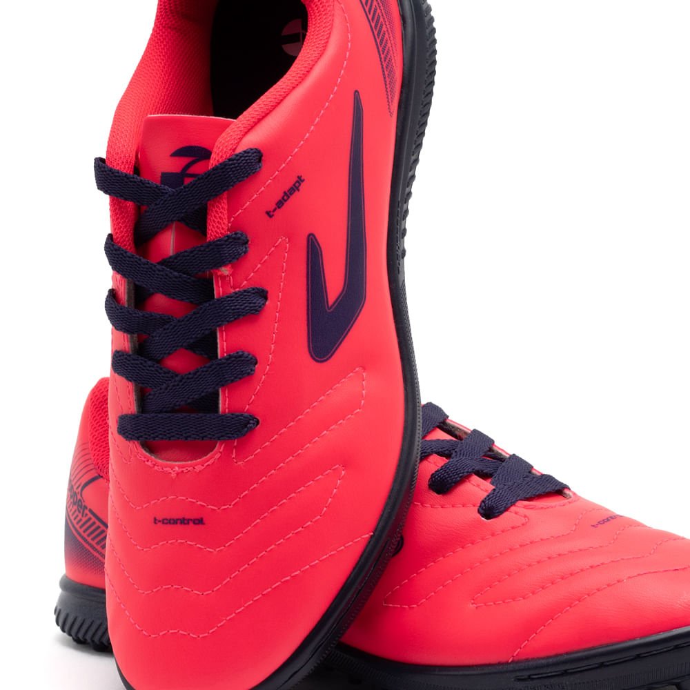 Chuteira Society Feminina Topper Cup VIl Pink/marinho Rosa/Azul Marinho 6